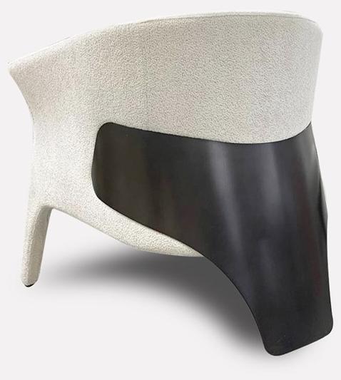 MORADA Кресло с обивкой из ткани с подлокотниками  Mille ac  - Вид №1