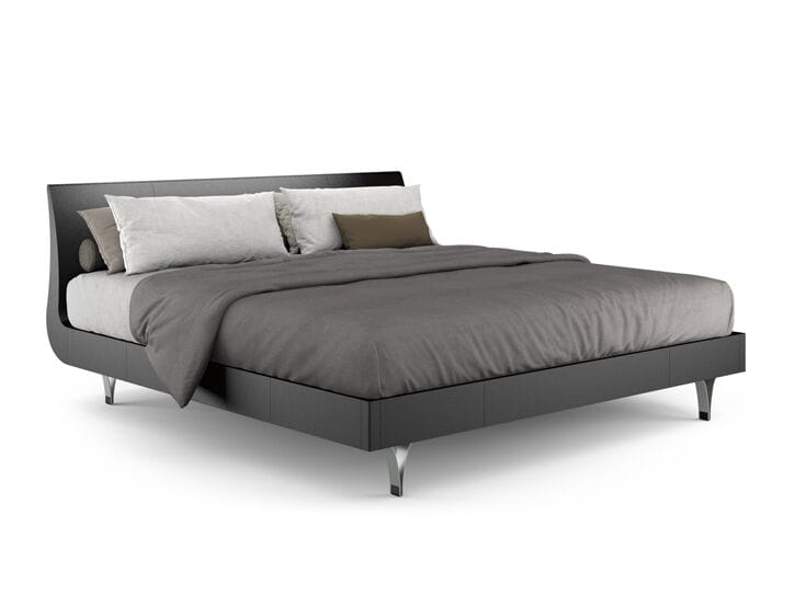 Кожаная двуспальная кровать i 4 Mariani ARCH-00010775