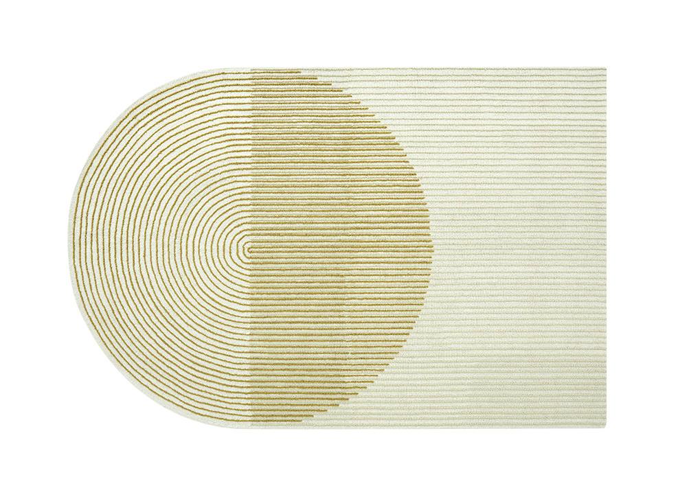 100466 Ковёр Yellow GAN Ply - Вид №1