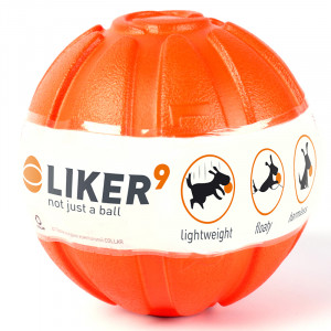 ПР0037777 Игрушка для собак 9 Мячик диаметр 9см LIKER