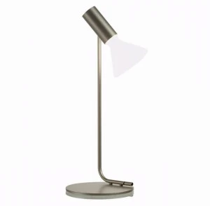 Roche Bobois Настольная светодиодная лампа из стали и стекла Mini beam