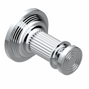 U9K-517 Крючок для халатов одинарный Thg-paris Grand central с металлическими ручками-крестиками Матовый никель