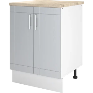 Шкаф напольный Тортора-2 67x60 см МДФ цвет серый 82921450 STLM-2032644