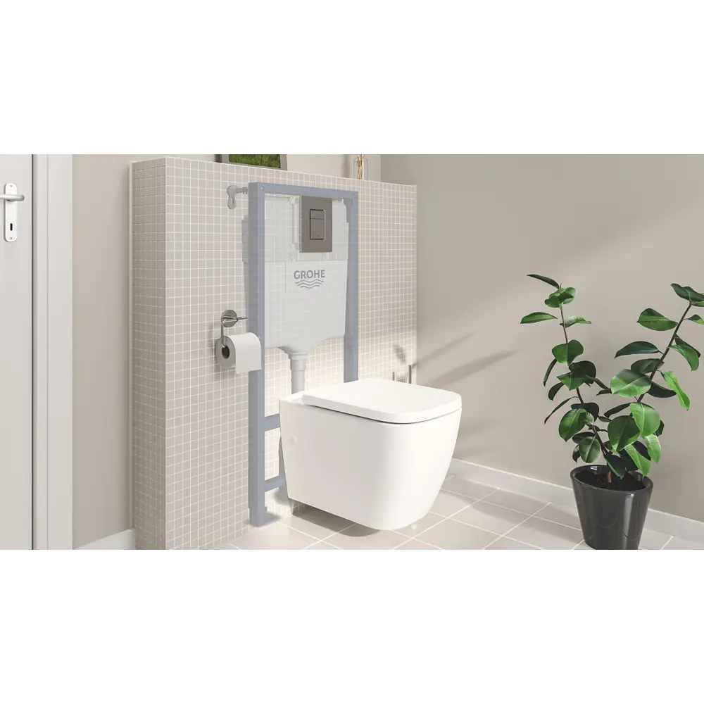 Комплект инсталляция и унитаз Grohe Сет Clova Ceramic 86608495 STLM-2165003 - Вид №3