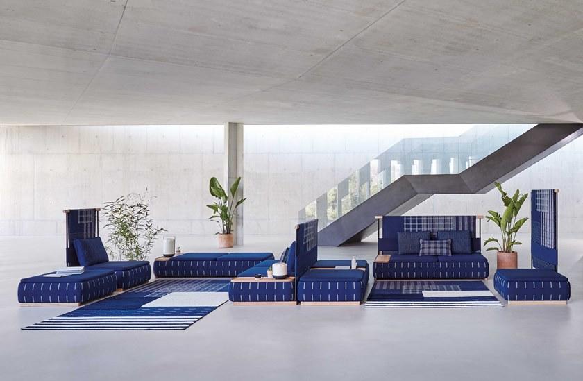 GAN Кресло из ткани с высокой спинкой Lan sun-id-1417965 - Вид №15