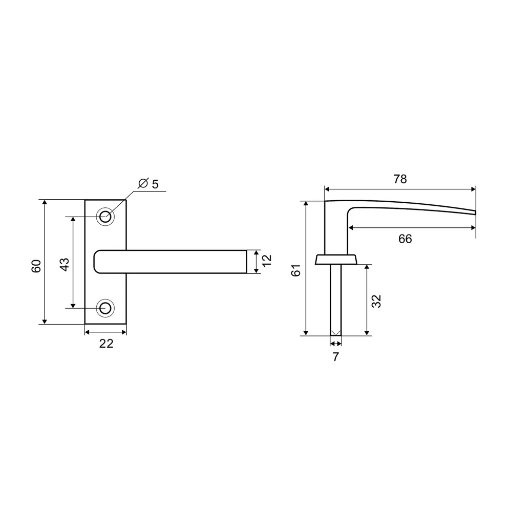 Завертка оконная Palladium 22 мм для деревянных окон 10176579 STLM-1368851 - Вид №3
