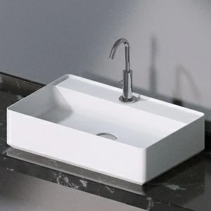 L621101 Накладная раковина на столешницу  прямоугольная A. e T. Italia Fly