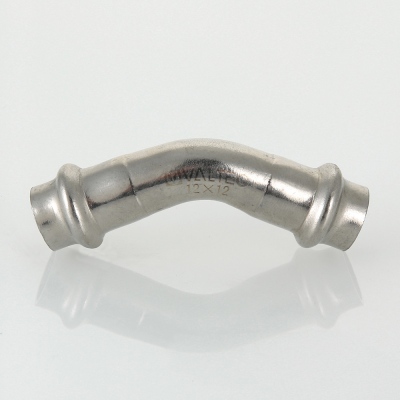 VTi.959.I.001515 Фитинг из нержавеющей стали – пресс-угольник 45° Valtec 15 мм  - Вид №8