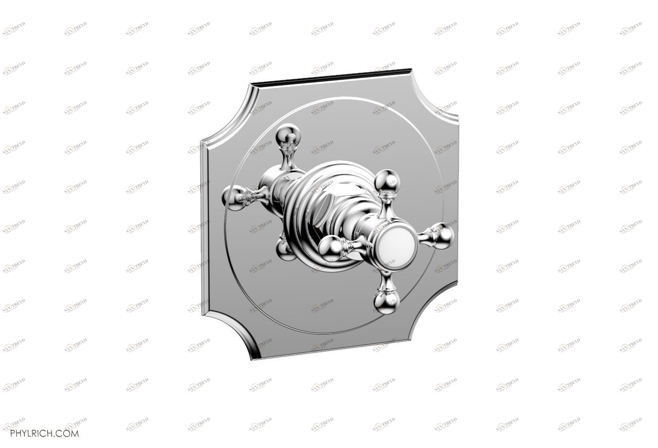 Смеситель для душа HENRI Phylrich  4-157-026 Хромированный 