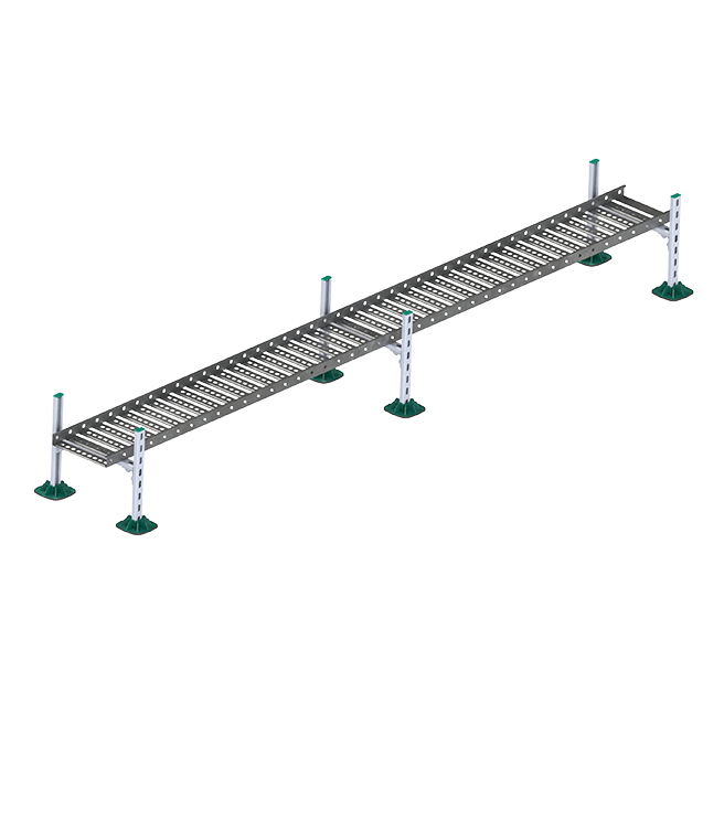 67685534 BIS Yeti® 130 Cable Tray Set (BUP1000) for installation of cable runs on roofs walraven  - Вид №2