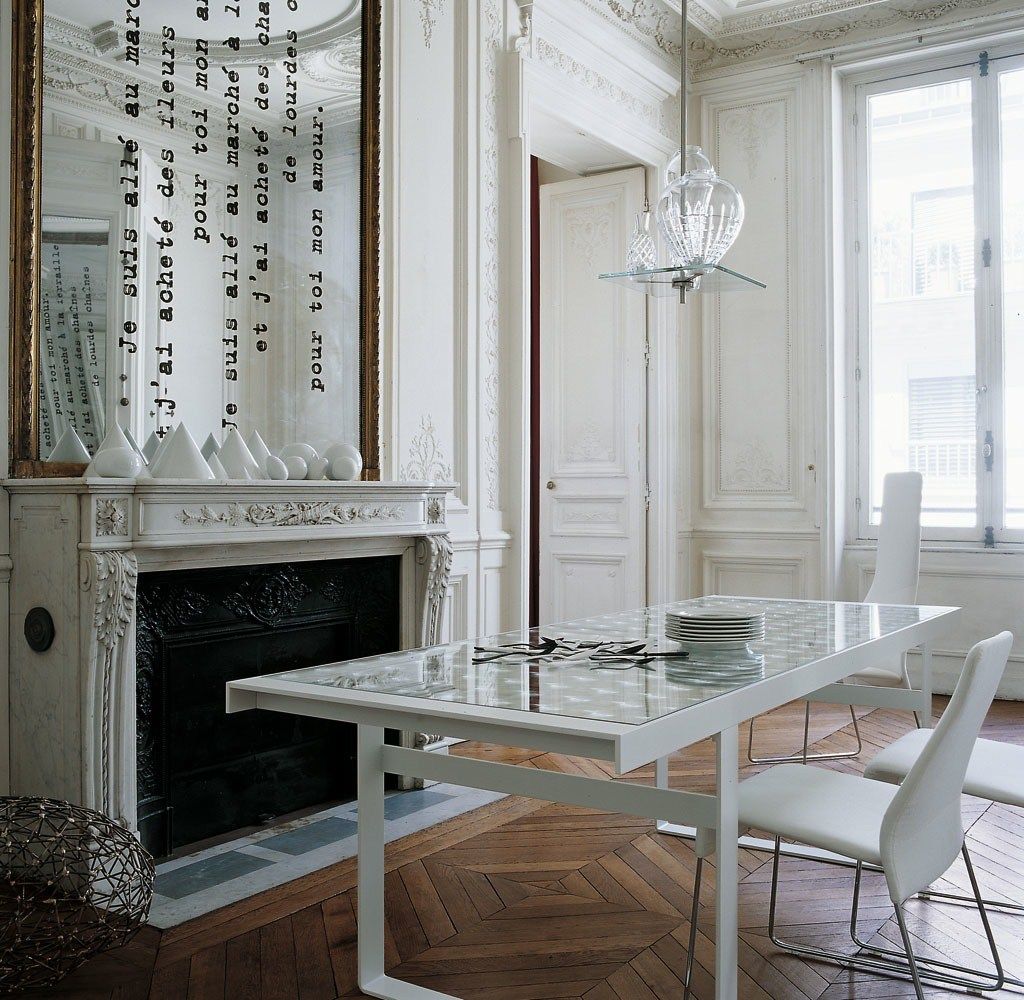 Прямоугольный Хрустальный стол B&B Italia LENS ARCH-00066225 - Вид №1