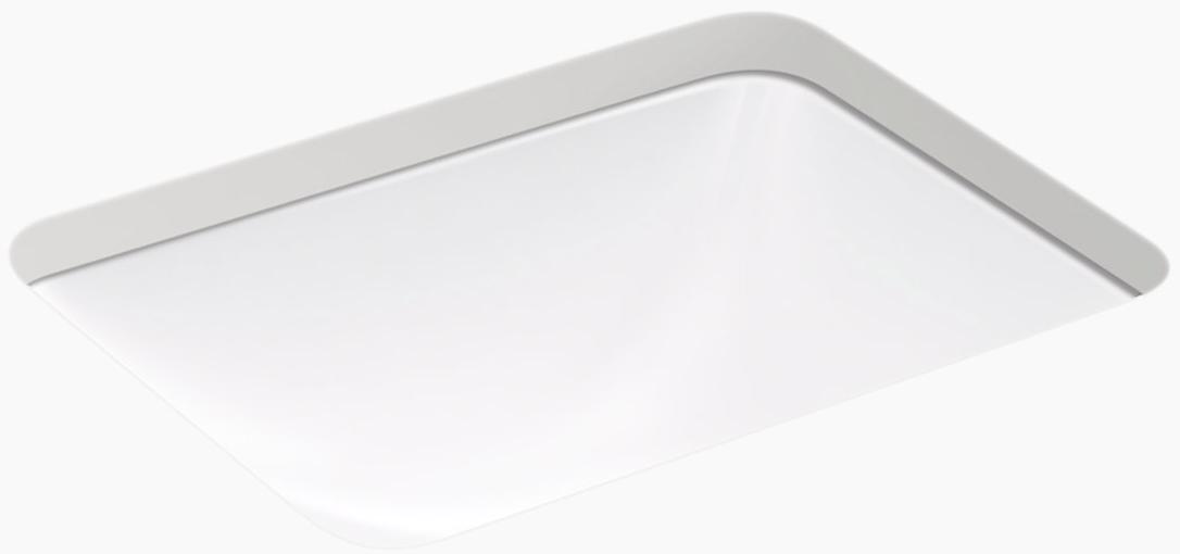 K-20000-0 Накладная раковина под столешницу  прямоугольная Kohler 