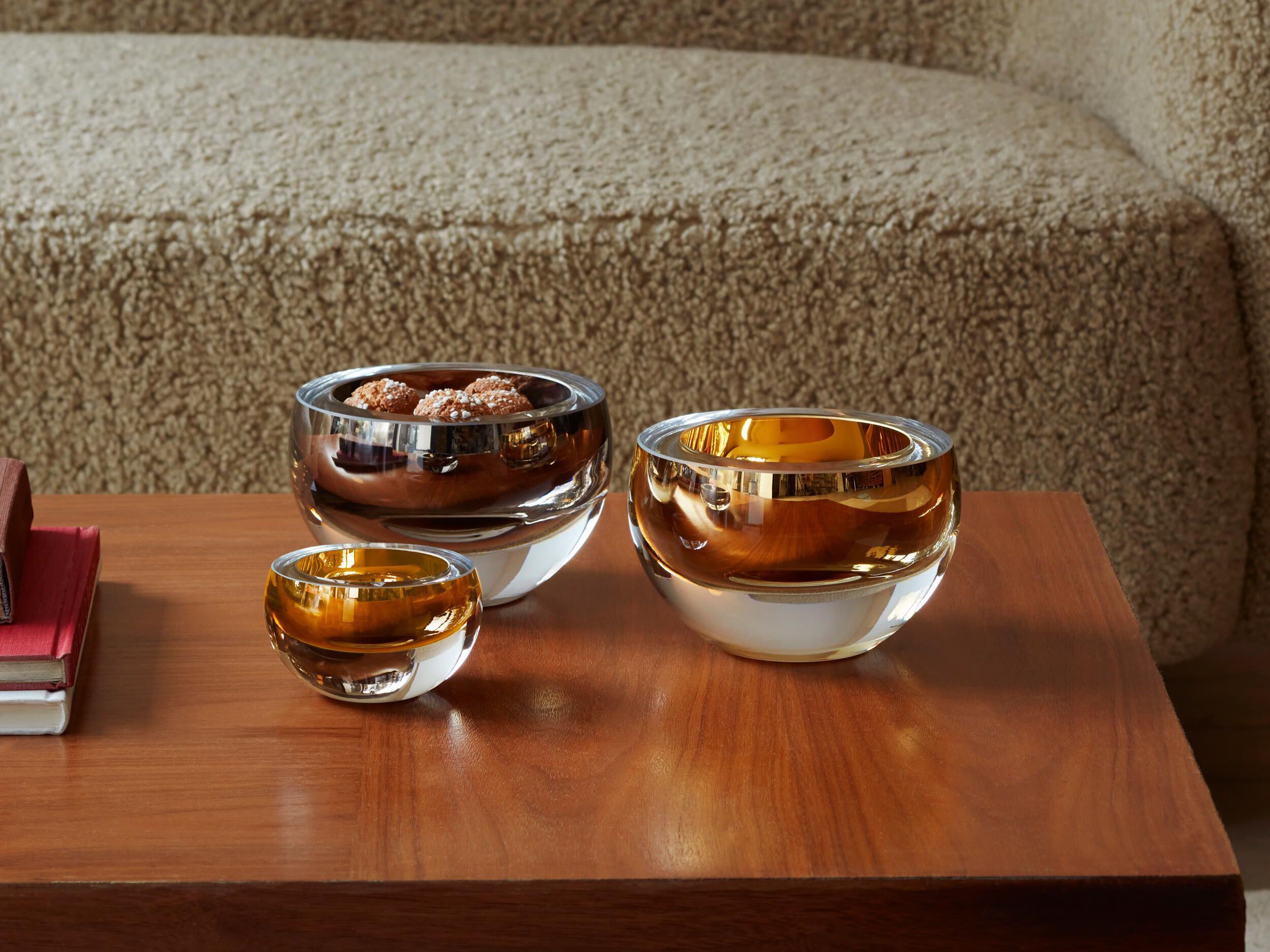 Стеклянная чаша LSA HOST BOWL GOLD ARCH-00054625 - Вид №2