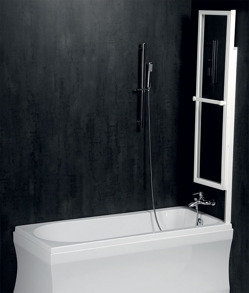 37817 Душевое ограждения на борт вынны Polysan Чехия  - Вид №2