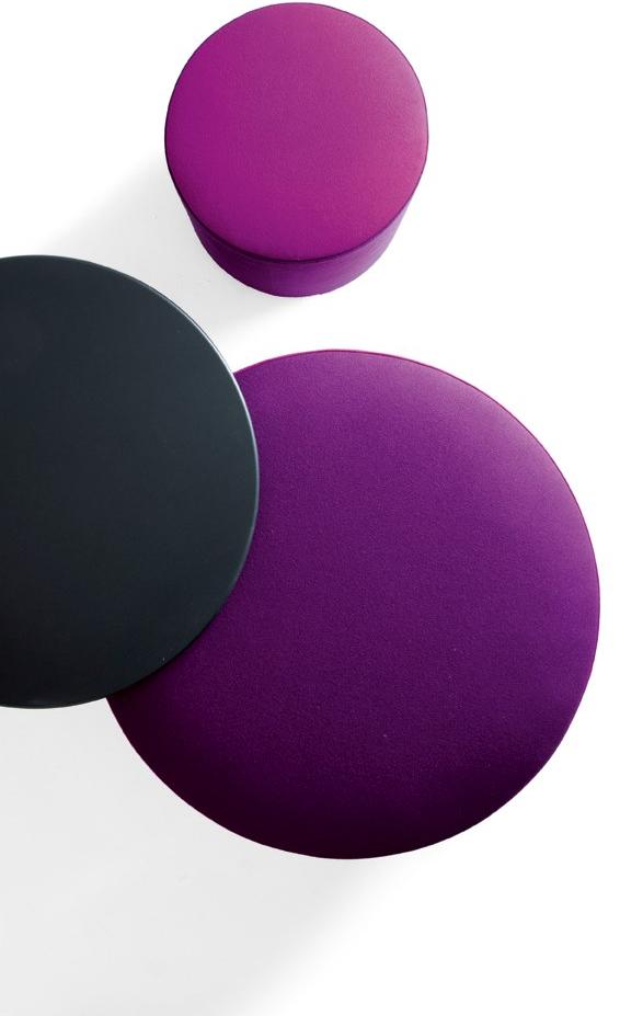 Kastel Круглый кожаный пуф sun-id-1442577 - Вид №2