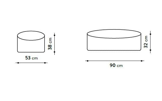 Ткань круглый сад пуфик GART ARCH-00094870 - Вид №4