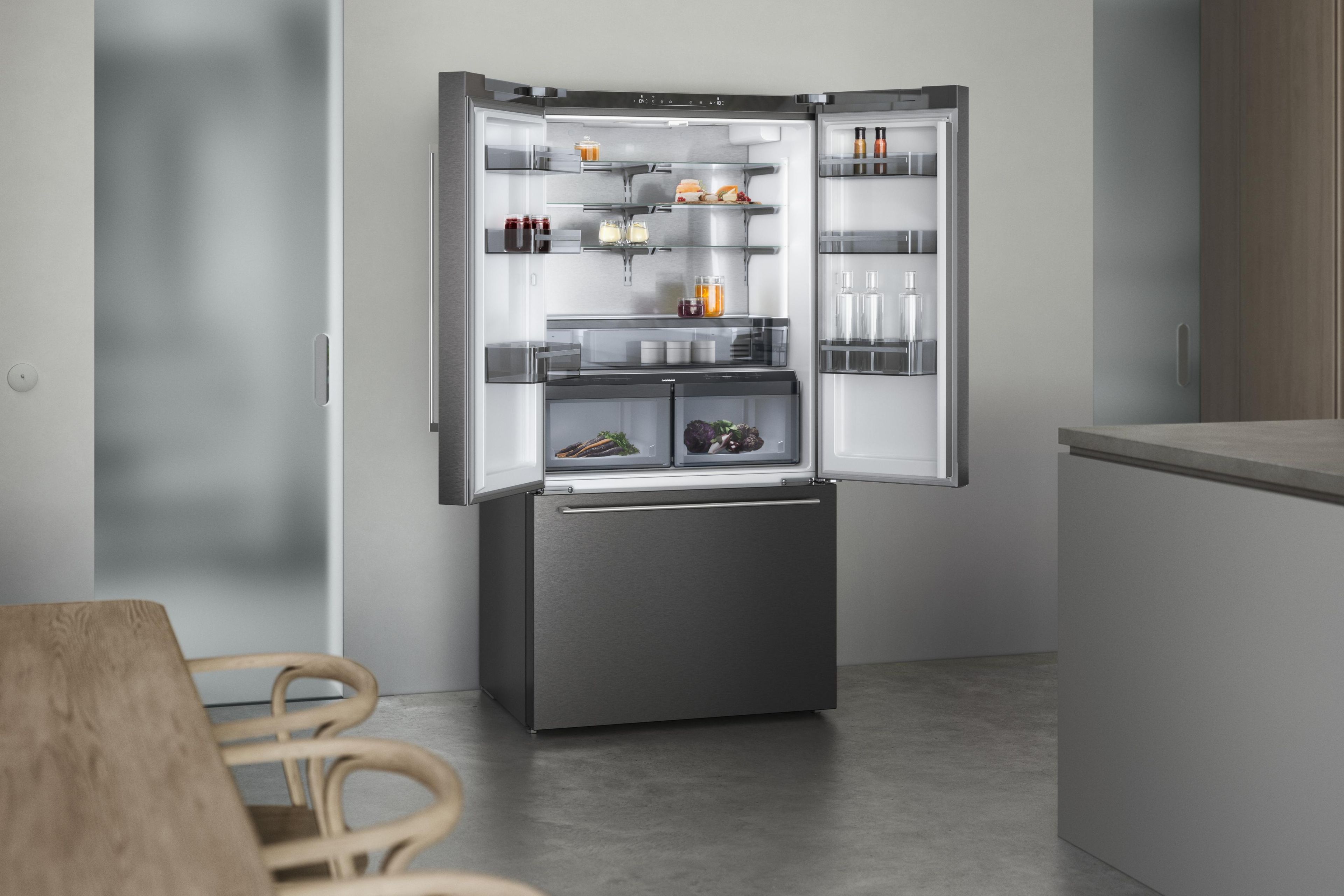 Американский комбинированный холодильник с морозильной камерой GAGGENAU серия 200 ARCH-00153068 - Вид №5