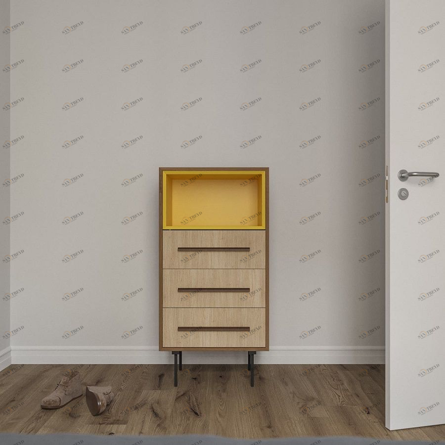 Модуль J, желтый BraginDesign BR0222ЖТ