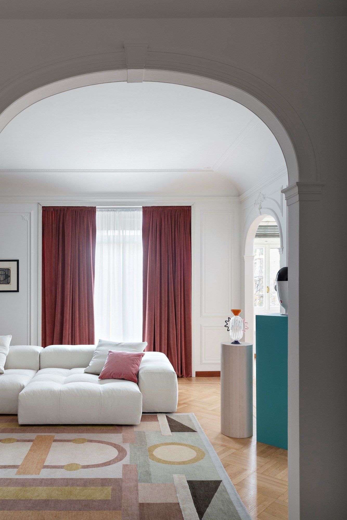 Съемный диван из ткани Saba Italia ARCH-00127833 - Вид №7