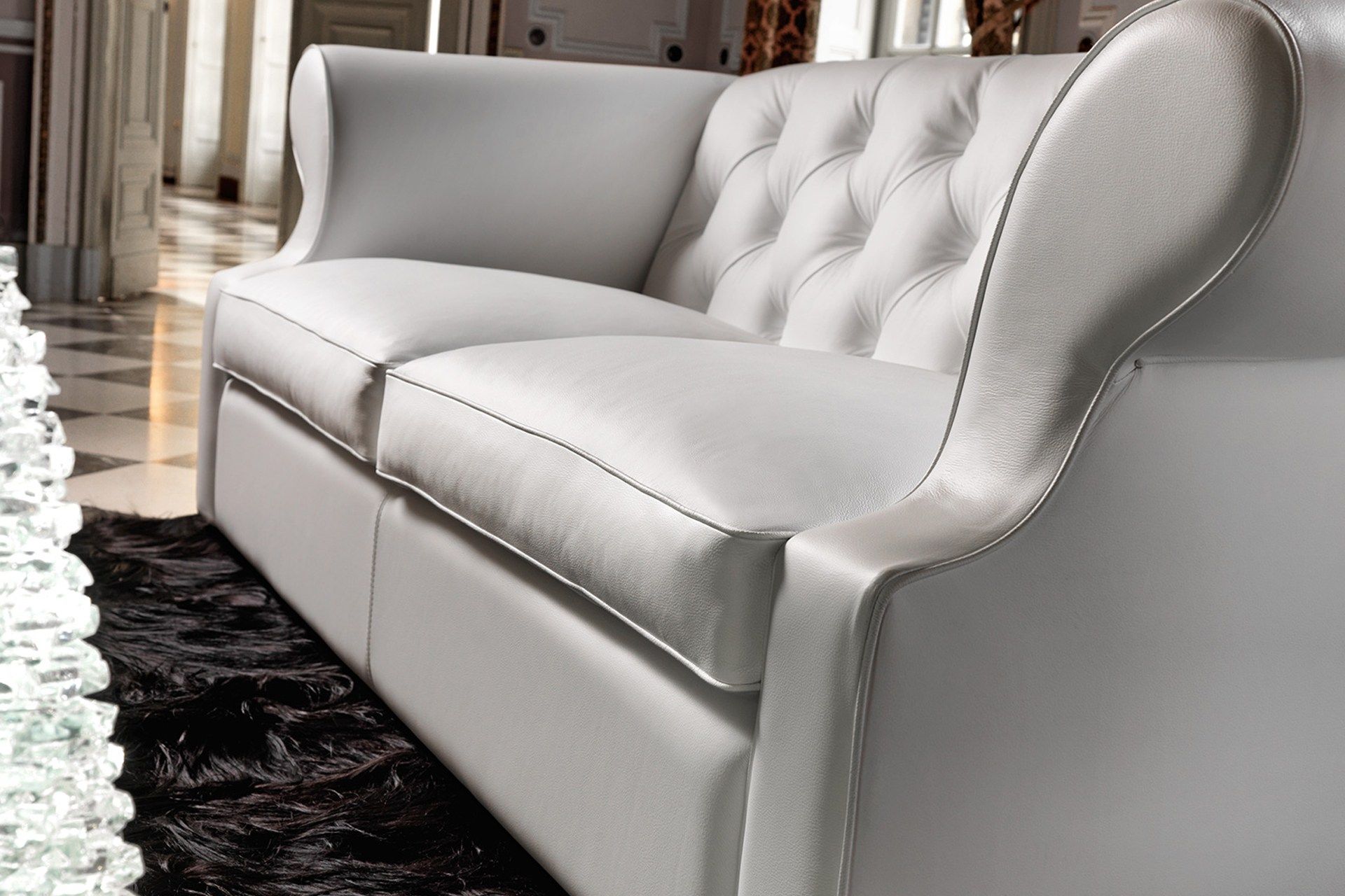 Кожаный диван Domingo Salotti ARCH-00100078 - Вид №1