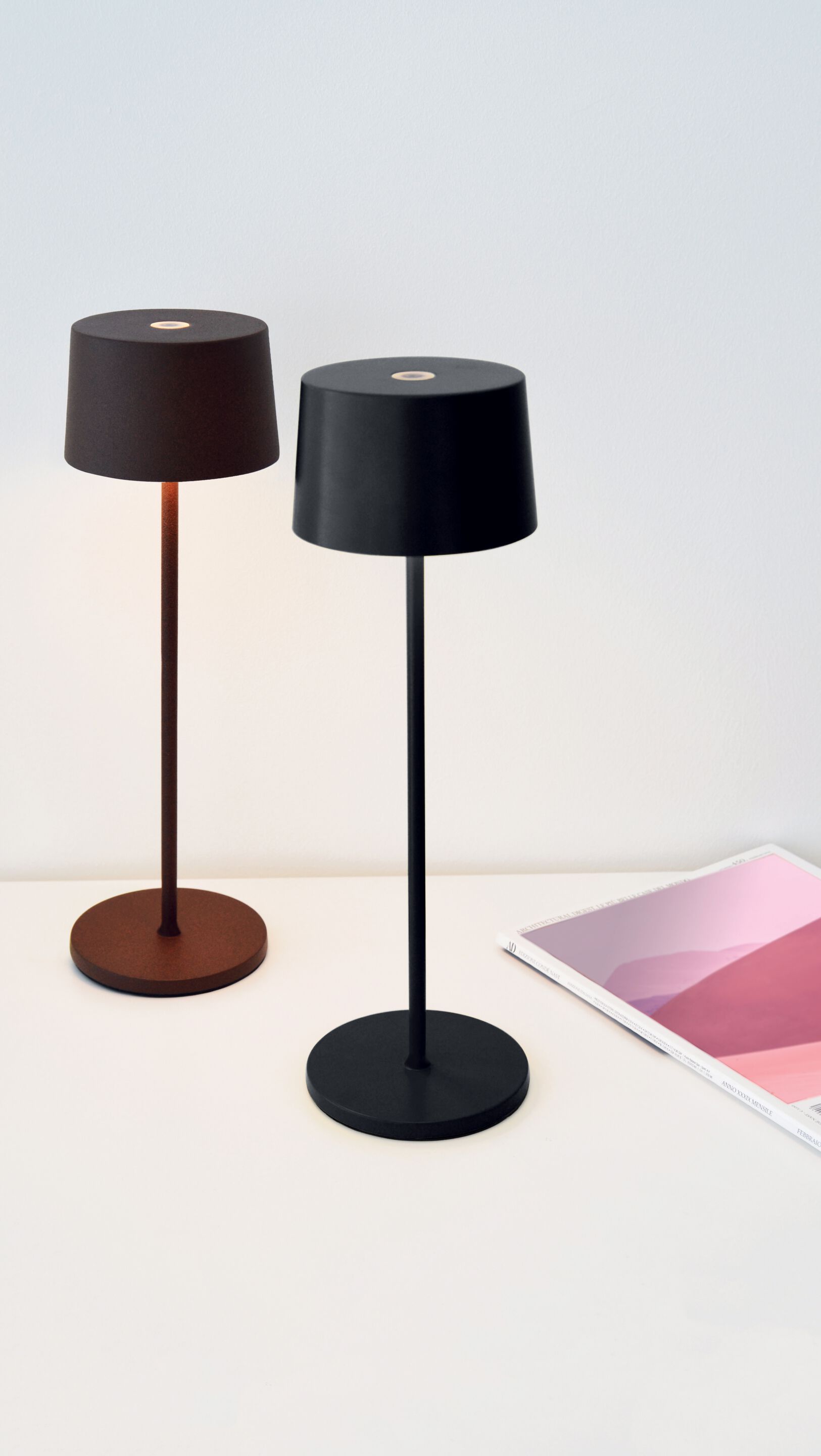 Аккумуляторная настольная лампа Zafferano Olivia ARCH-00116692 - Вид №14