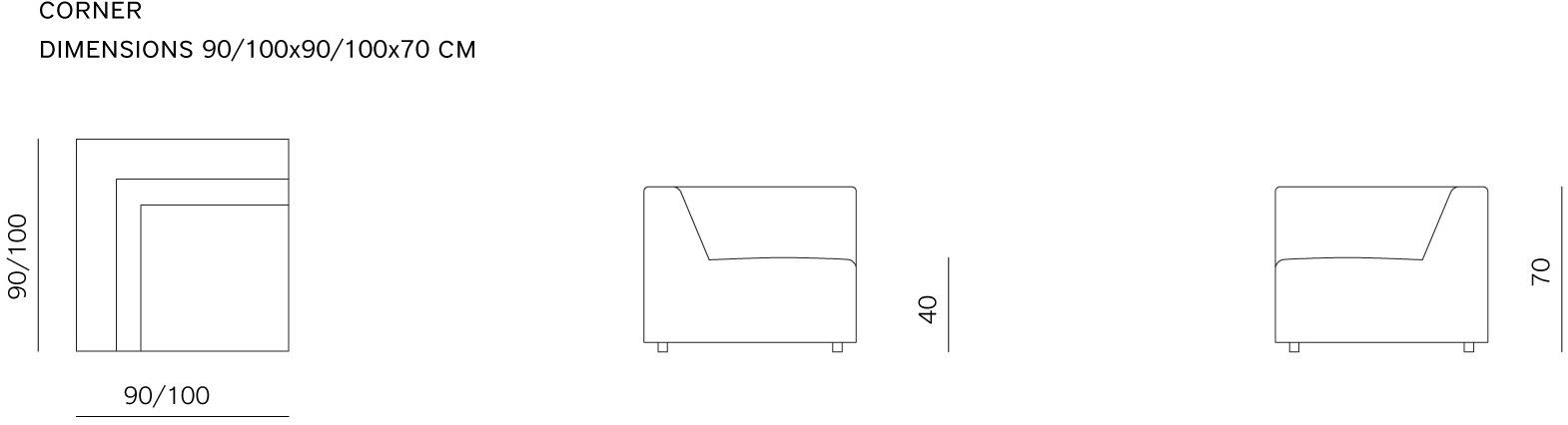 prostoria Модульный диван Match sun-id-1486919 - Вид №11
