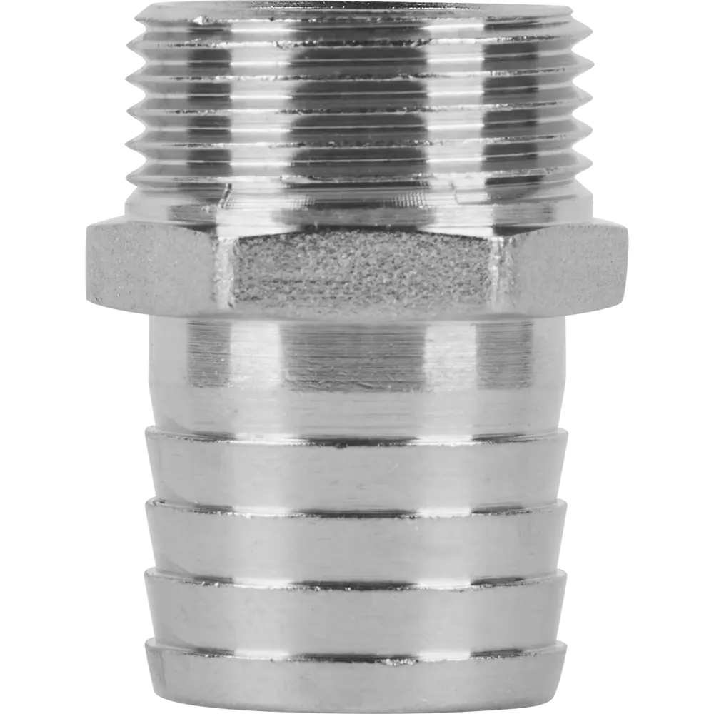 Штуцер STOUT для трубопроводов 1"x30 мм никелированная латунь 84868156 STLM-0056492 - Вид №1