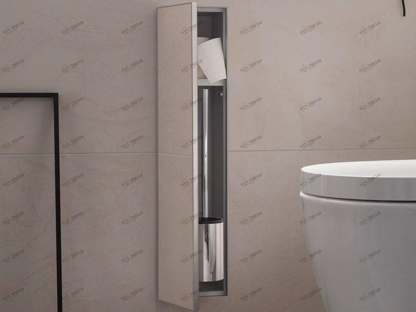 Emco Bad Ершик встраиваемый настенный Asis plus sun-id-1463230