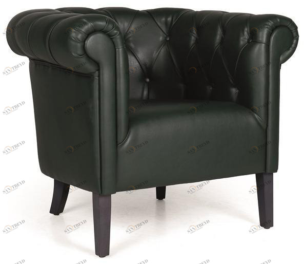 Fenabel Кресло из экокожи с подлокотниками Chesterfield sun-id-1446255