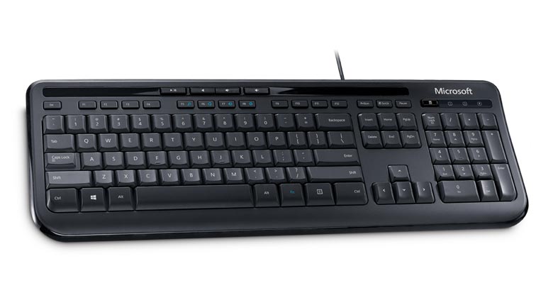 ANB-00018 wired keyboard 600, black Microsoft Santreyd  - Вид №2