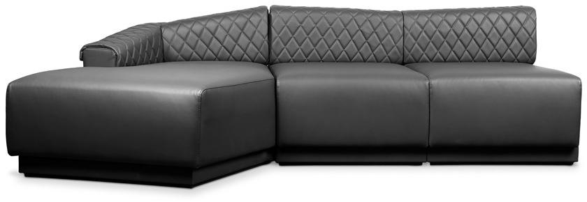 LUXXU Модульный кожаный диван с шезлонгом Anguis sun-id-1353321 - Вид №11