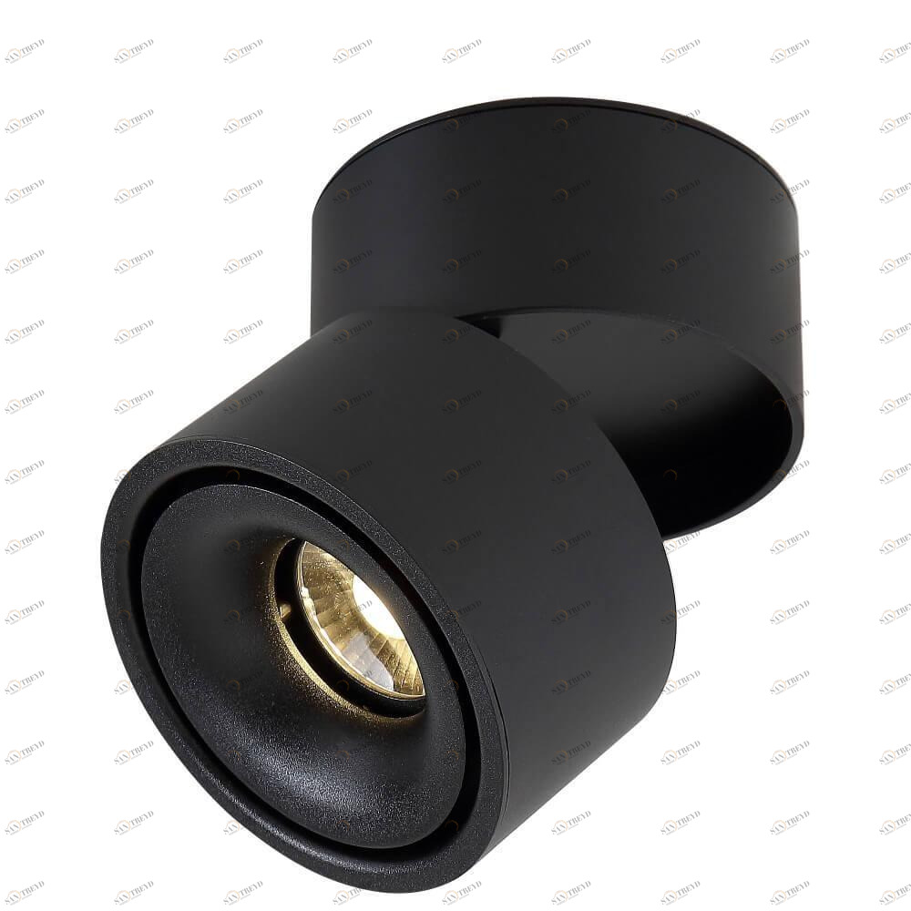 Спот потолочный светодиодный графит Crystal Lux CLT 412С BL CRYSTAL LUX CLT 412 00-3927371 Черный 