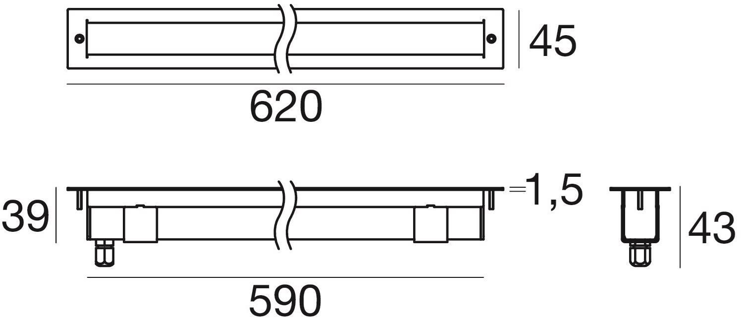 Linea Light Group Настенная светодиодная лестница из алюминия sun-id-1478239 - Вид №4
