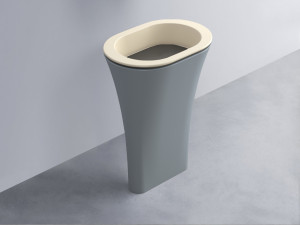 AMLA65-LN+AMPILO-FN+AMCOLO-BR Раковина Amedeo Ovale отдельностоящая cielo Enjoy + Amedeo