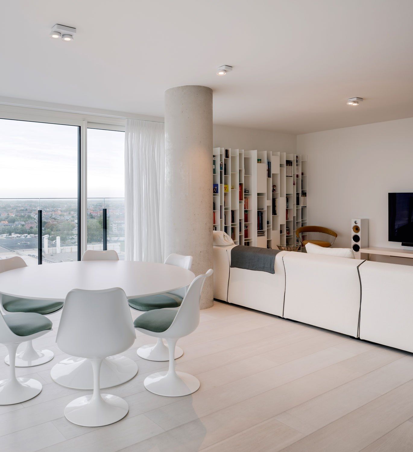 Круглый регулируемый светодиодный прожектор Deltalight Tweeter On ARCH-00143463 - Вид №3