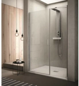 INDA® Прямоугольная душевая кабина из стекла с распашной дверцей Claire design B588…s/d-b575…0