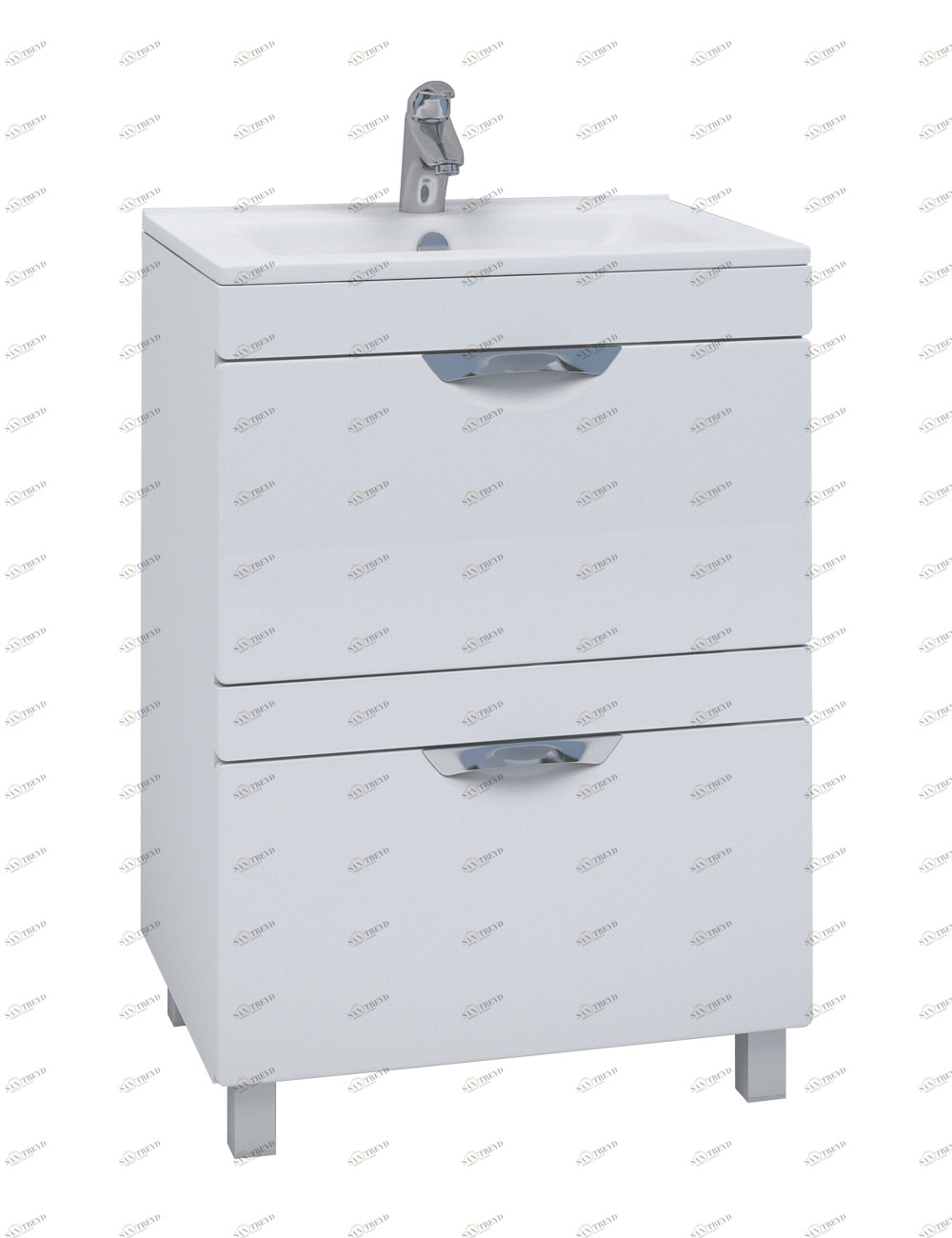 Тумба Kolombo 700 белый (Melana)700⨉460⨉880 мм белый Santreyd sun-id-665343