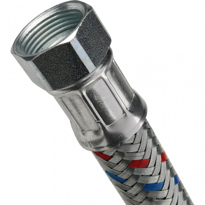 Гибкая подводка для воды НР 3/4 х ВР 3/4 STOUT - 500 мм SHF0205182020 - Вид №1