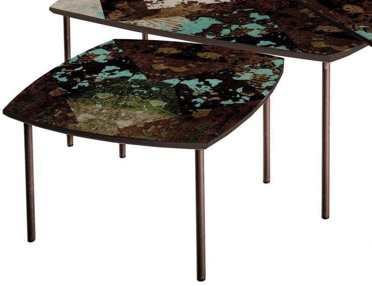 MOMENTI Низкий квадратный журнальный столик из мдф Crazy home furniture sun-id-1477056 - Вид №1