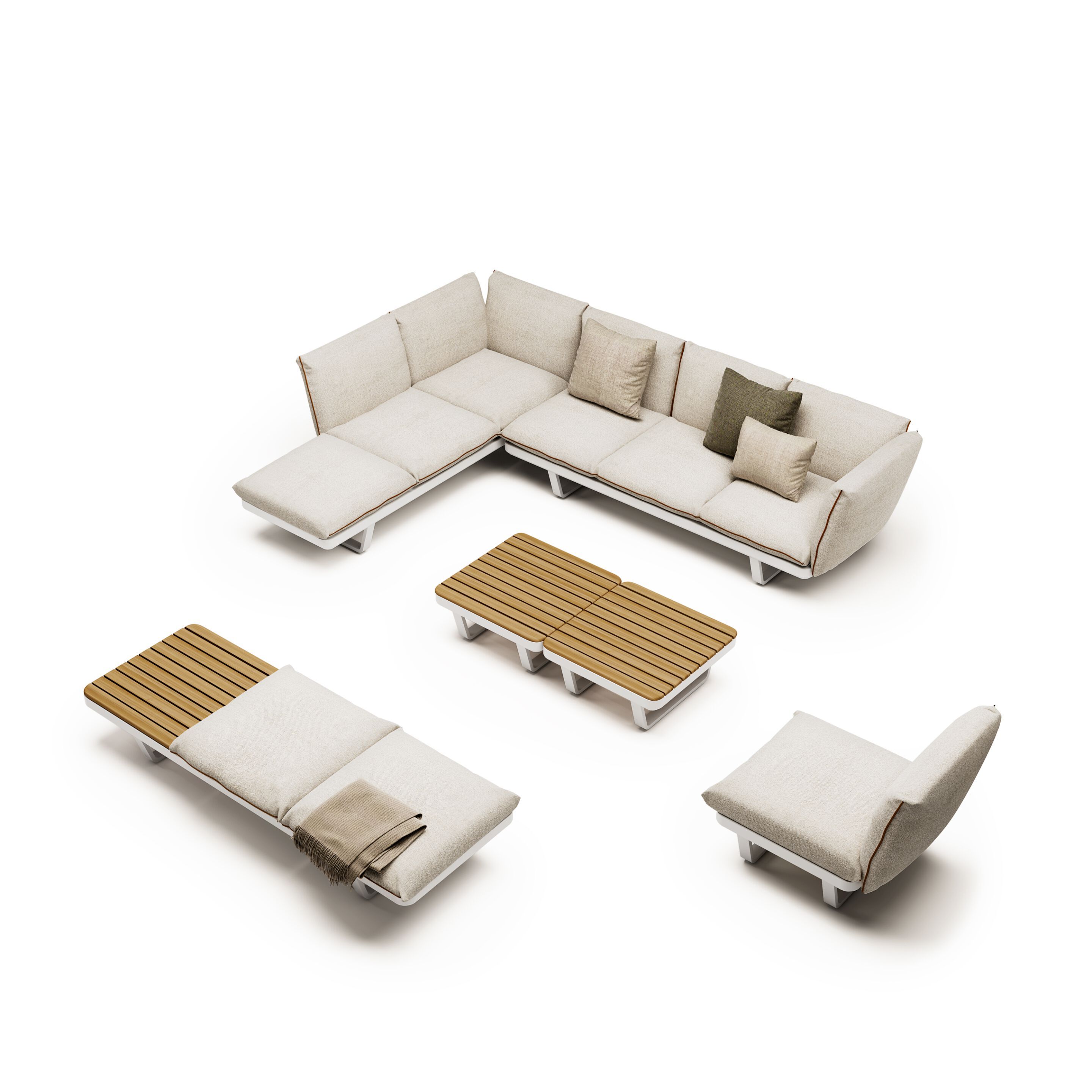 ТИК сани квадратный садовый столик Atmosphera Венеция ARCH-00106205 - Вид №7