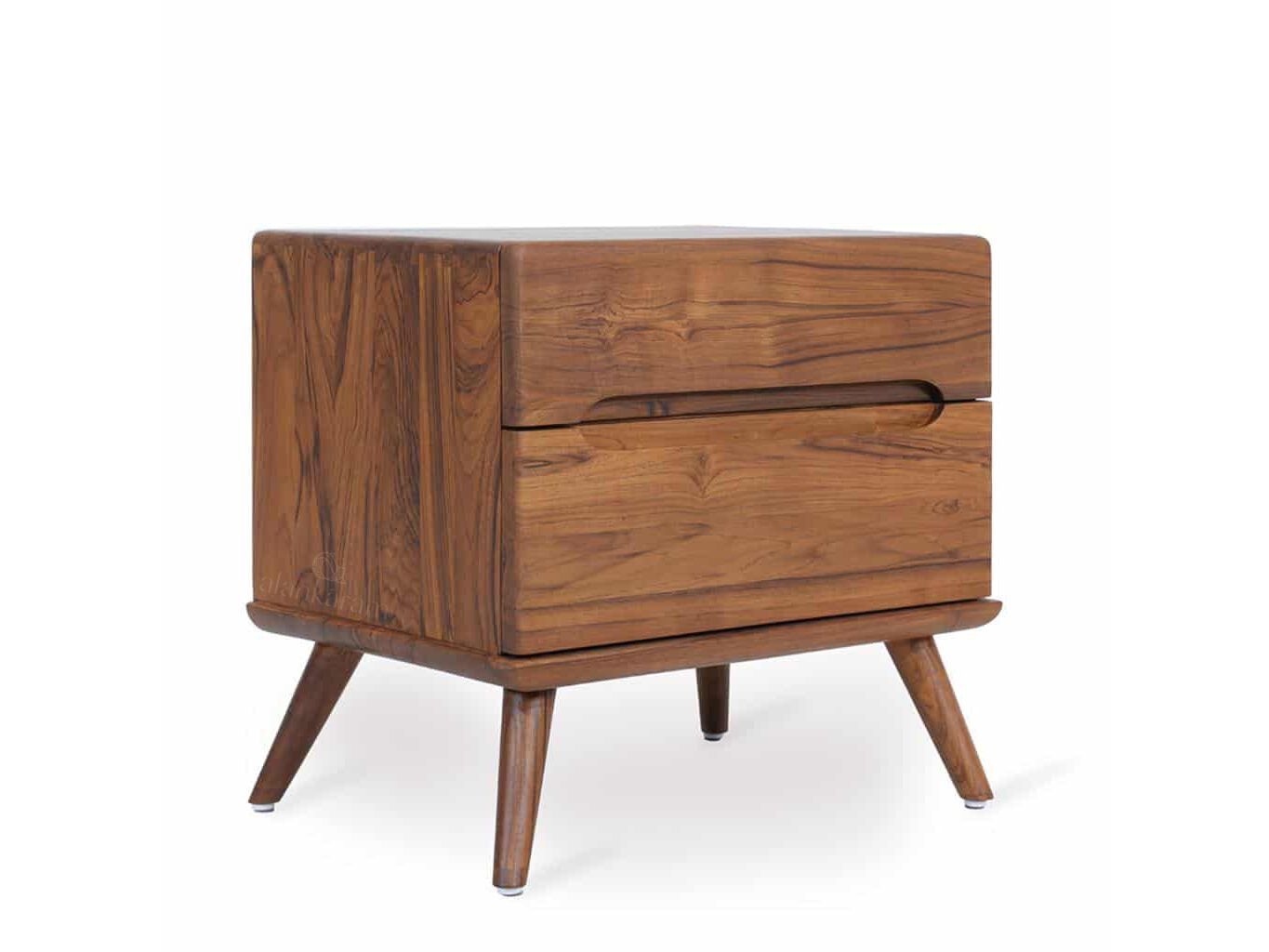 Тумбочка из тикового дерева с ящиками Alankaram ARCH-00126973