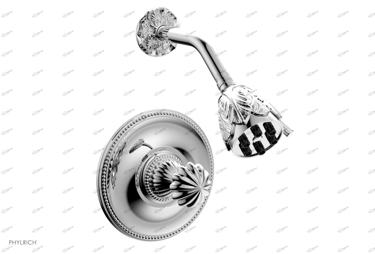 Душевая панель GEORGIAN & BARCELONA Phylrich  PB3361-026 Хромированный 