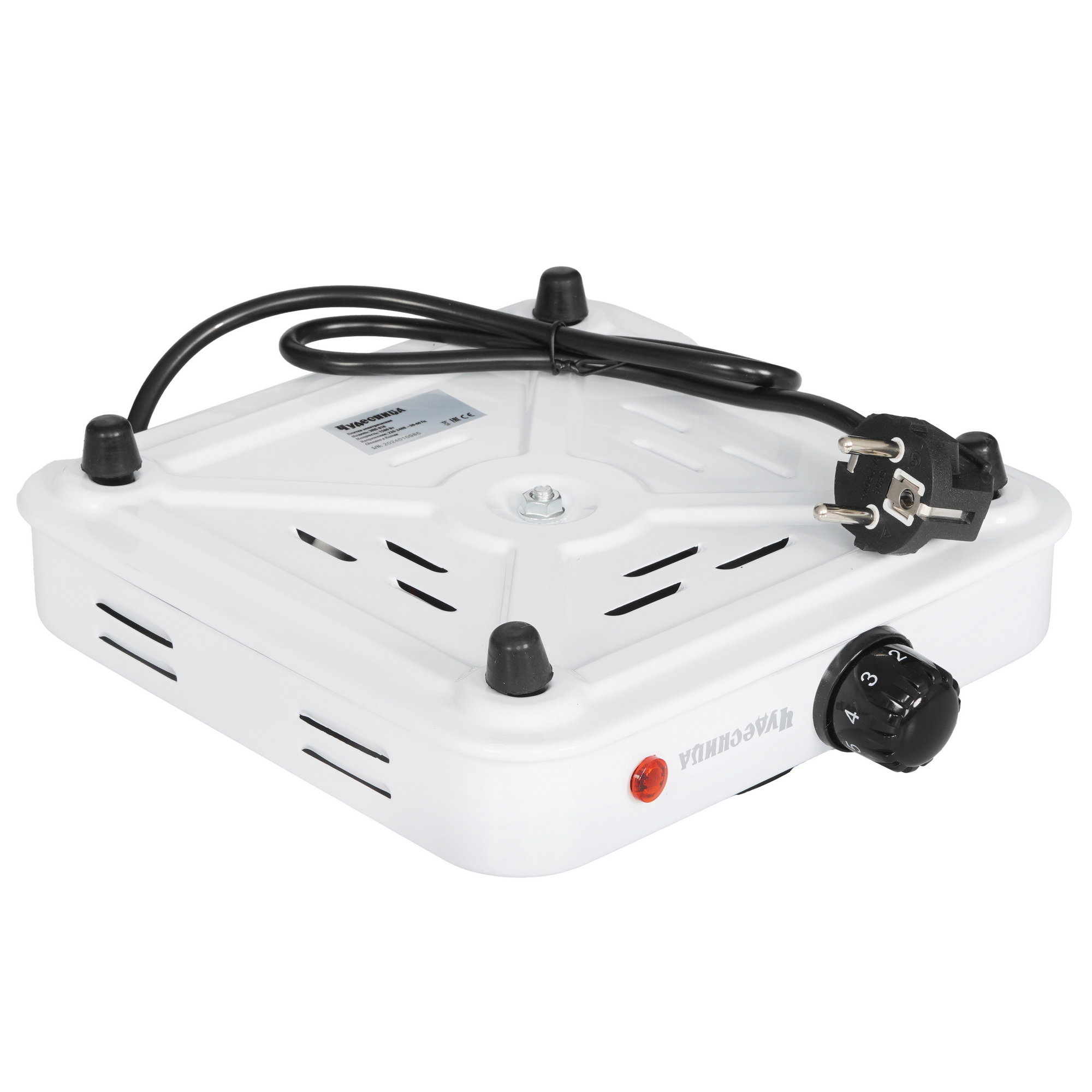 9076024 Плита компактная электрическая Чудесница ЭЛП-810 белый STDN-0123517 - Вид №4