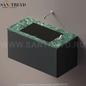 AELLM0CC10810VD Подвесная раковина настенная прямоугольная Agape Ell