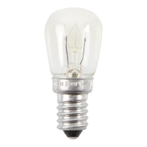 Лампа накаливания для холодильника Osram трубчатая T26/57 E14 15 Вт свет тёплый белый 16656303 STLM-2087453