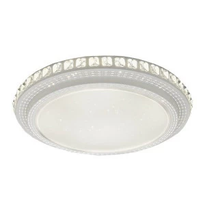 Потолочный светильник светодиодный белый Orbital Crystal F93 192W D800 AMBRELLA LIGHT ORBITAL CRYSTAL 00-3890582 Белый