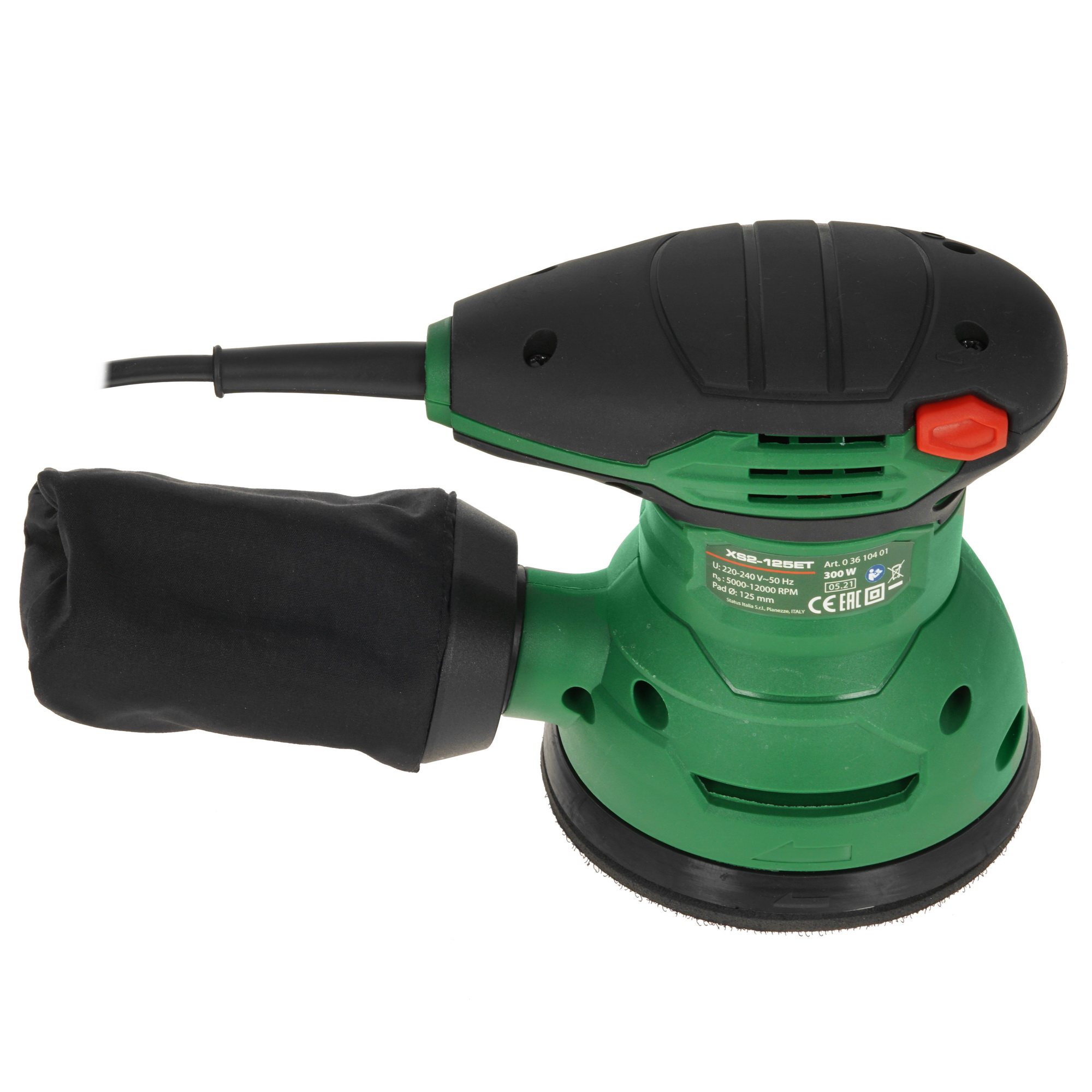 Эксцентриковая шлифмашинка STATUS XS2-125ET 9903581 STDN-0151377 - Вид №3