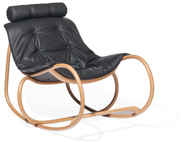 TON Кресло-качалка в коже sun-id-1430186 - Вид №6