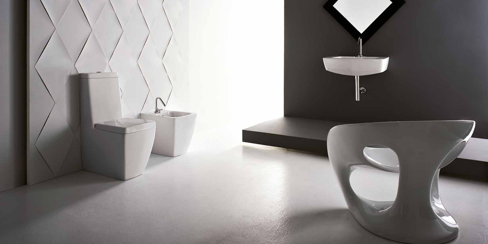 30424 Компакт унитаз с бачком Зеленый Althea Ceramica Design Oceano Италия - Вид №1