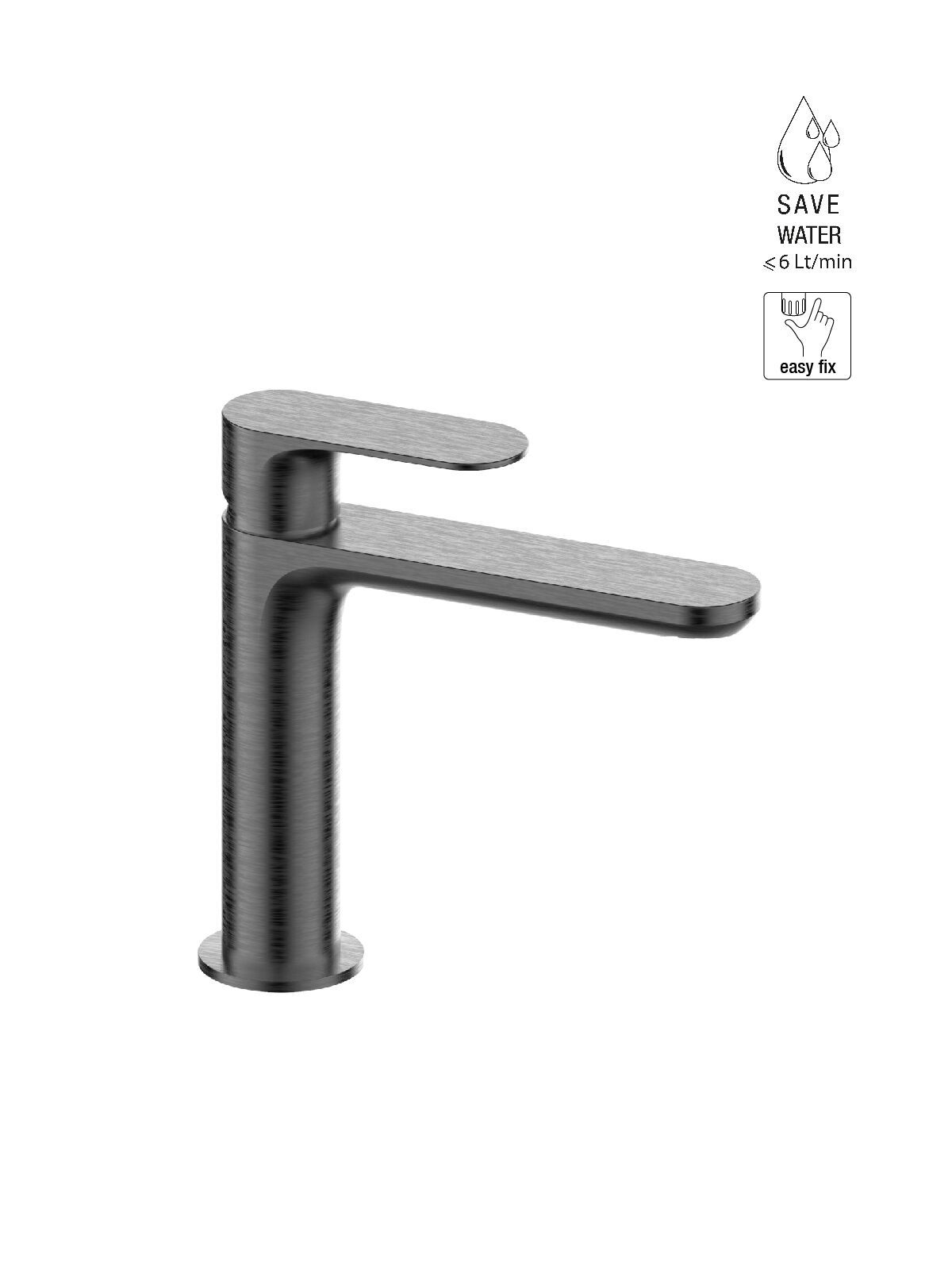 Однорычажный смеситель для раковины без слива Rubinetterie Frattini Lea ARCH-00023808 - Вид №4